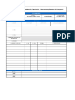 27) . - Registro de Inducción, Capacitación, Entrenamiento y Simulacro de Emergencia