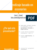 Aprendizaje Basado en Escenarios PDF