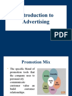 Introduction To Advertising