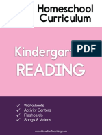 Kindergarten Reading