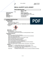 MSDS - Dipsol L-800 (Na HSO3) (Plating) PDF