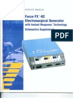 Valleylab Force FX-8C ESU - Schematics PDF