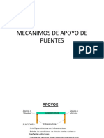 Mecanismos de Apoyo en Puentes