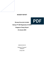 Incident Report: AIB/AAI/CAS.016 Ministry of Transport Singapore