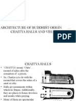 Architecture of Buddhist Origin Chaitya and Vihara