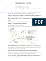 Solar Thermal Systems