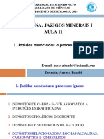 Aula 11-Jazigos Minerais