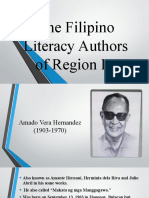 The Filipino Literacy Authors of Region III