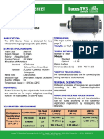 Product Data Sheet: SM6 Starter Motor LTVS Part No. 26024659