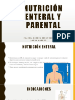 Nutrición Enteral y Parental