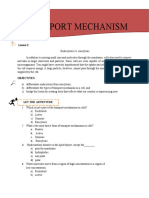 Transport Mechanism: Lesson 2