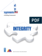 National Integrity System - A Guiding Framework - Part 1 PDF