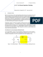 Impedance Matching Lab - 3