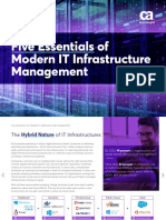 Five Essentials of Modern IT Infrastructure Management