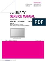 Plasma TV: Service Manual