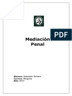 Mediación Penal Sebastián Soriano