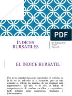 Índice Bursatil 2018