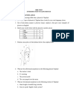 MID-TEST INTRODUCTION TO LINGUISTICS by Josua Prayoga AAA 117 037