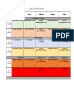 7b Online Schedule