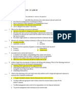 Acctg32 Final Assignment - Ic and ST: Multiple Choice