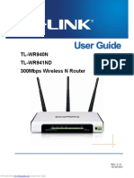 TL-WR940N TL-WR941ND 300Mbps Wireless N Router: Downloaded From Manuals Search Engine