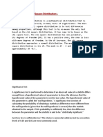 Introduction On Chi Square Distribution