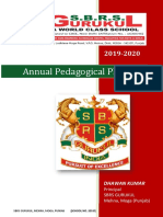 GURUKUL ANNUAL PEDAGOGICAL PLAN 2019-2020 Compressed PDF