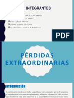 Pérdidas Extraordinarias