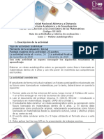 Guía de Actividades y Rúbrica de Evaluación - Caso 1 - Relato Autobiográfico