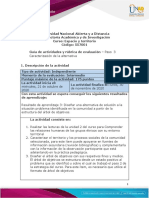 Guia de Actividades y Rúbrica de Evaluación - Paso 3 - Caracterización de La Alternativa PDF