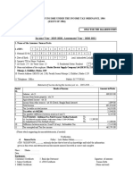 Income Year: 2019-2020, Assessment Year: 2020-2021