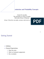 Section 1: Introduction and Probability Concepts