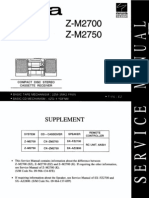 Aiwa Z-M2700, Z-M2750, CX-ZM2700