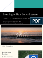 Lesson 9 Learning To Be A Better Learner