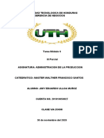 Tarea Modulo 9 Jimy Ulloa Administracion Produccion