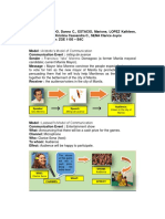 Activity #1 Communication Model