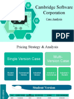 Cambridge Software Corporation: Case Analysis