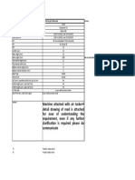 Profile Reed Specification