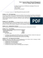 Tutor Corporate Finance/Financial Management Ch.15 &17 Raising Capital and Dividend