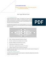 Monográfico Comunicación Eficaz