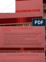 Distributed Operating Syst EM: 15SE327E Unit 1