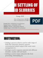 Batch Settling of Solid Slurries FM304 PDF