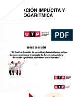 S14.s1 - MPI - 1 DERIVACION IMPLICITA Y DERIVACION LOGARITMICA