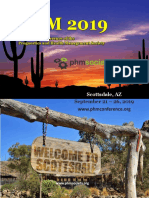 PHM Conference 2019 Program