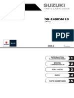 DR-Z400SM L0: Parts Catalogue