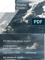 IOT Based Weather Monitoring System