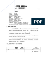 Nursing Case Study C Section