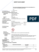 SDS - Microban Professional Brand Multi-Purpose Cleaner - US (English) - 7 March 2019