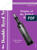 Origins of The Folded Bore: A Labyrinthine Rackett