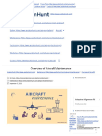 Overview of Aircraft Maintenance - AviationHunt